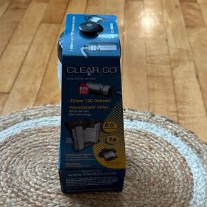 CLEAR 2 Go - Filtered water Bottle
